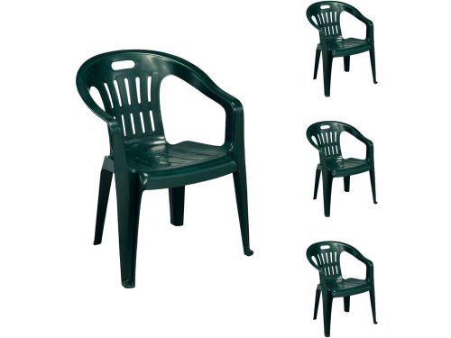 Stapelstoel Tuinstoel - Balkonstoel Bistrostoel - Buiten Zitten - Ruimtebesparend