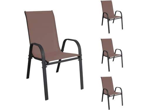 Stapelstoelen Tuin - Balkon Meubels - Buiten Zitten - Ruimtebesparend