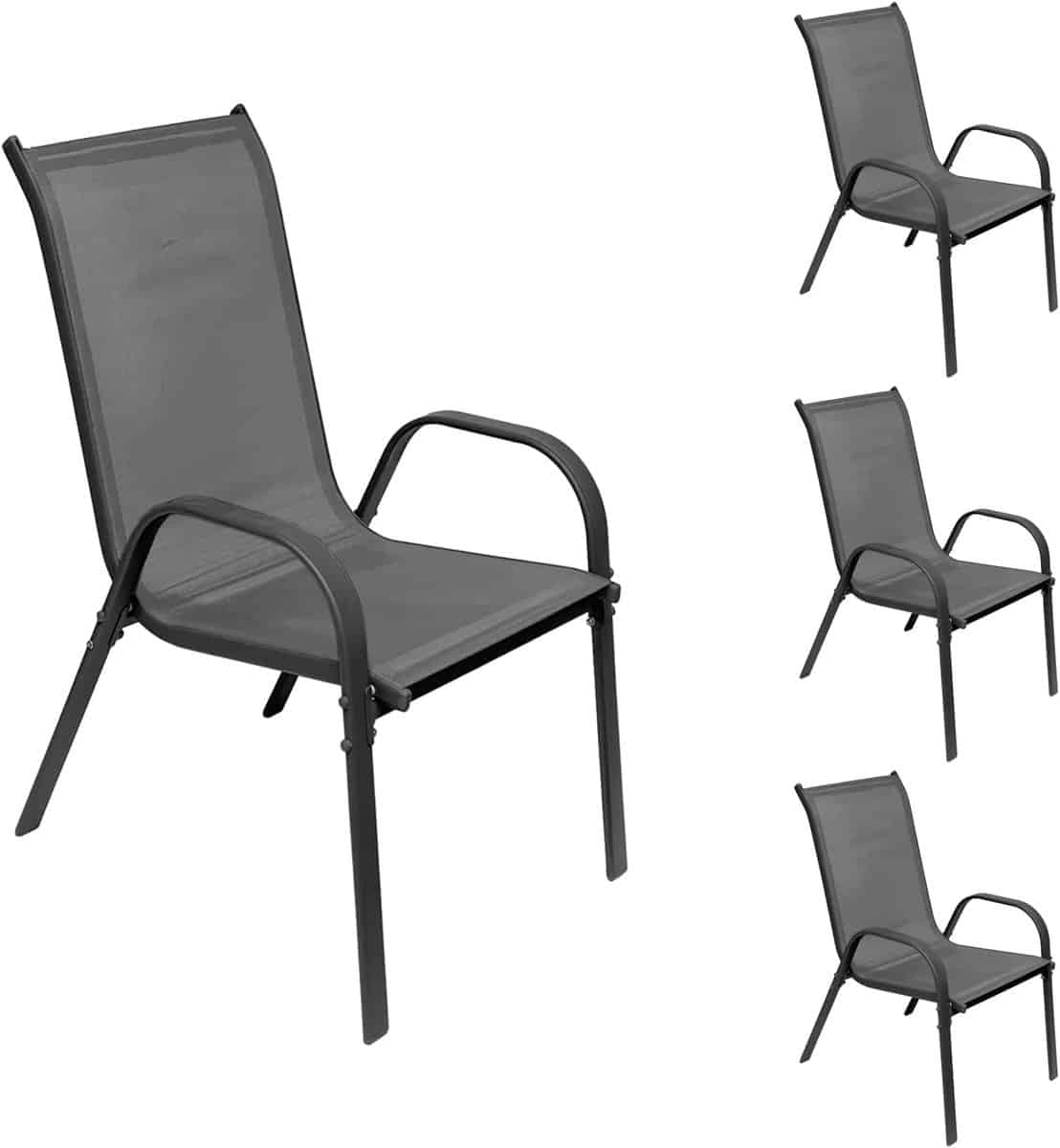 stapelstoelen tuin balkon terras meubels buiten zitten