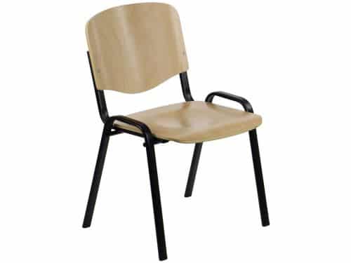 Stema - Houten Stoel - 12 mm Sklejka - Zwart