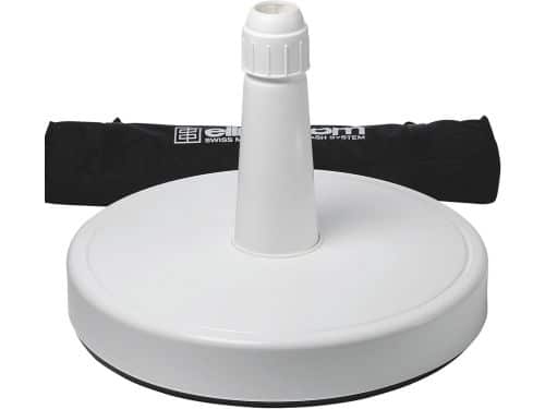 Stevige PVC Parasolvoet voor Zandvulling - Geschikt voor 70kg Gewicht