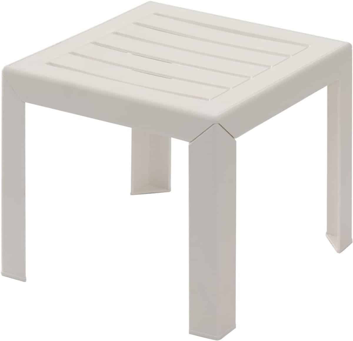 stijlvolle kunststof bijzettafel voor buiten en tuin