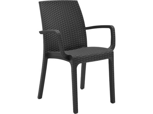 Stoel met armleuningen - Buitenstoel Tuinstoel - Buiten Zitten