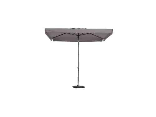 Stokparasol Delos luxe 200x300 cm Polyester taupe zonwering Madison - Madison
