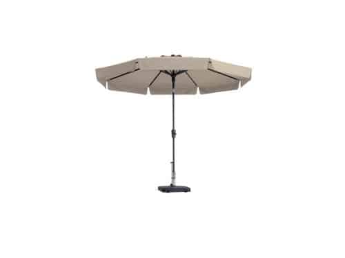 Stokparasol flores luxe 300 cm ecru grade 6 zonwering Madison - Madison