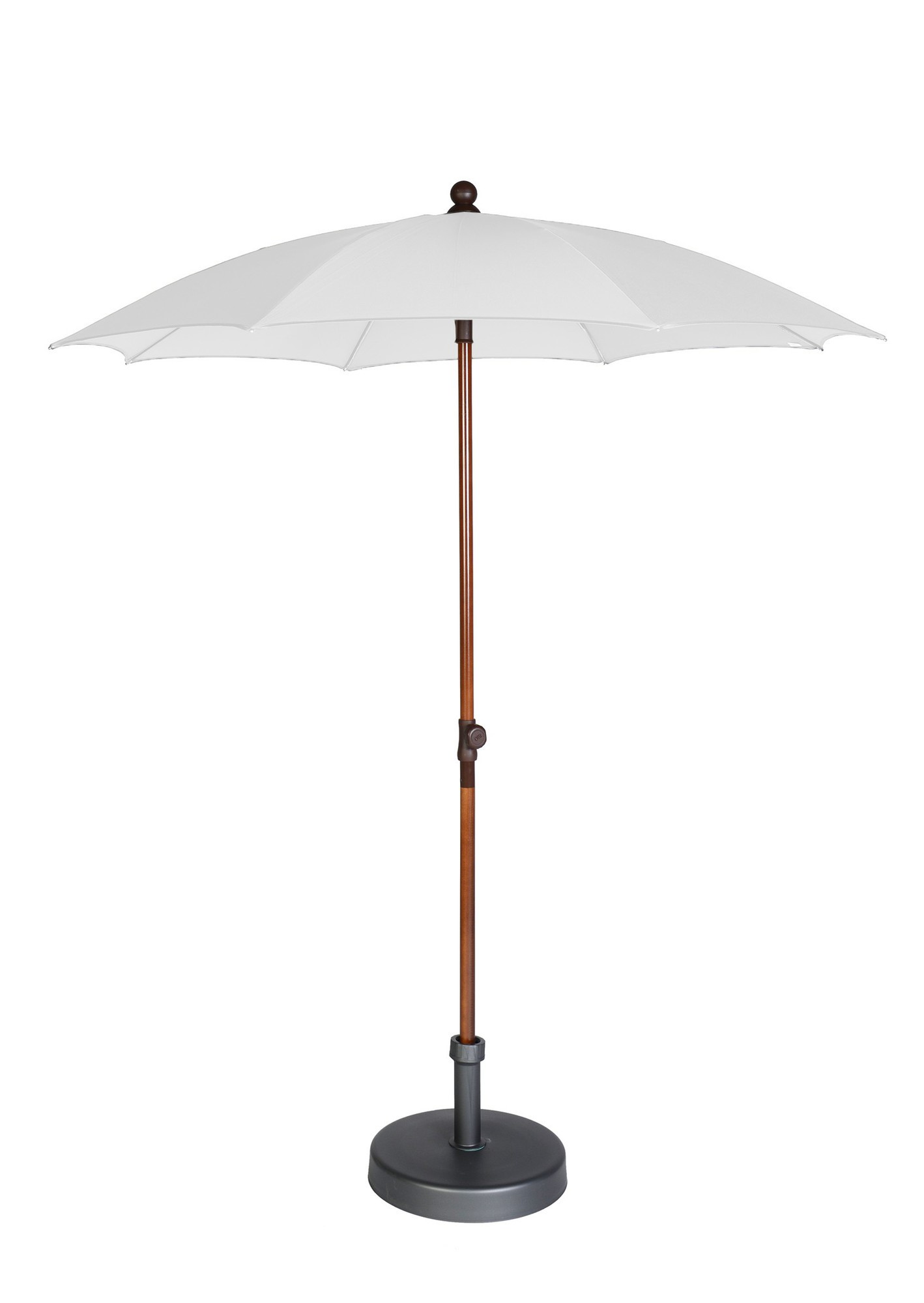 stokparasol olivia 200/8/33/36 wood white max&luuk max luuk