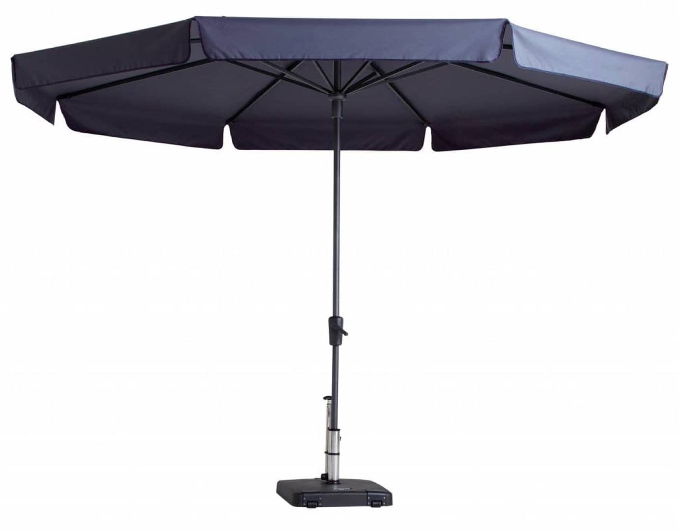 stokparasol syros dia. 350 cm safier blue zonwering madison madison