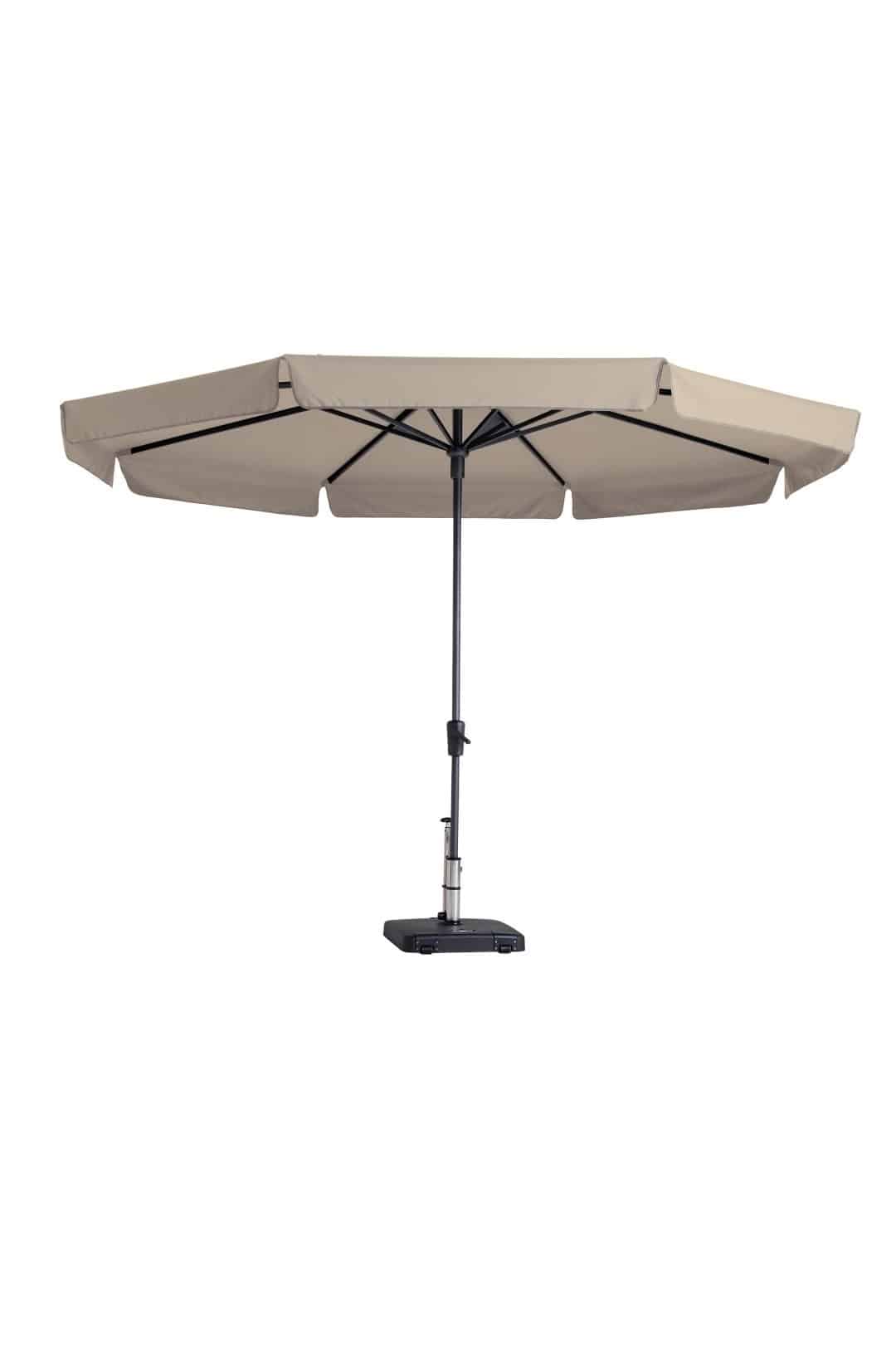 stokparasol syros luxe 350 cm polyester ecru zonwering madison madison