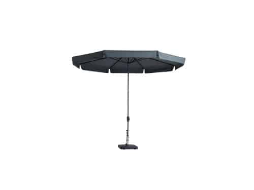 Stokparasol Syros luxe 350 cm Polyester grey zonwering Madison - Madison