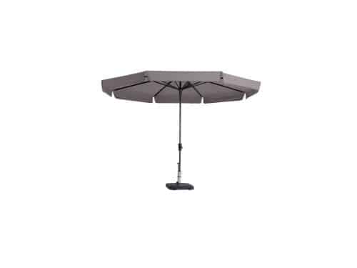 Stokparasol Syros luxe 350 cm Polyester taupe zonwering Madison - Madison