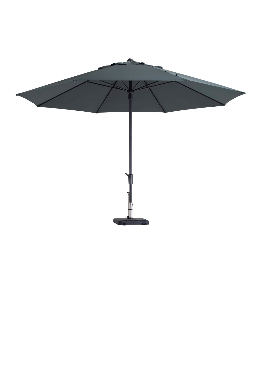 stokparasol timor luxe 400 cm polyester grey zonwering madison madison