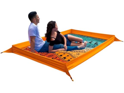 Stranddeken Waterdicht - Picknickkleed Buitenkleed - Zandvrij Ontspannen - Lichtgewicht