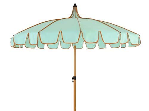 Strandparasol stokparasol volant aqua Decoris - Decoris