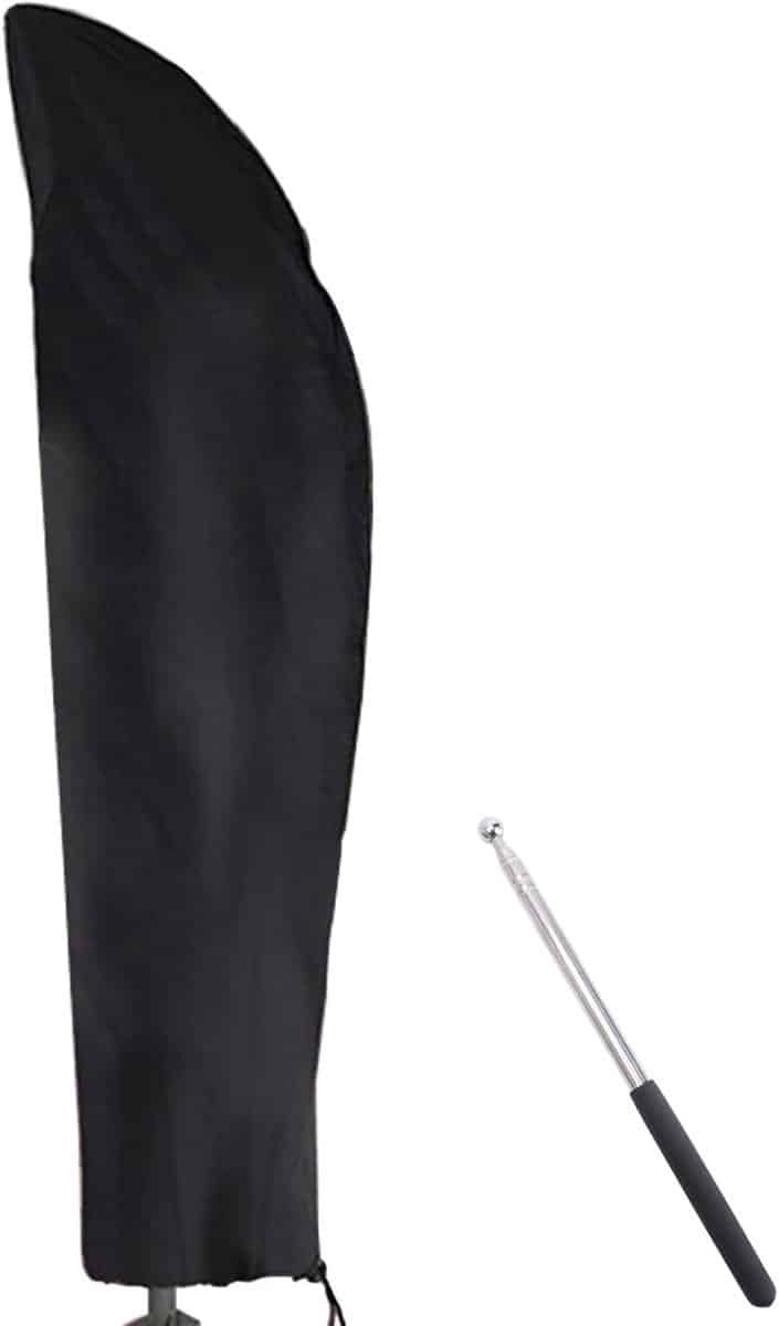 stunq® weerbestendige parasolhoes voor grote parasol met stok