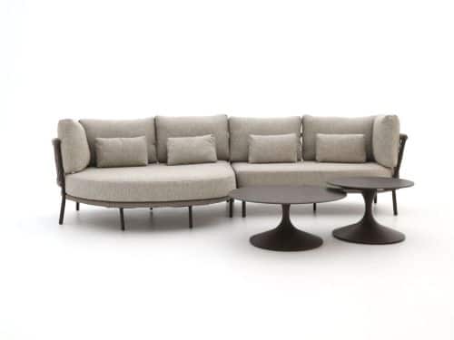 SUNS Bardi/Nova chaise longue loungeset 3-delig rechts 4-zits - Laagste prijsgarantie!