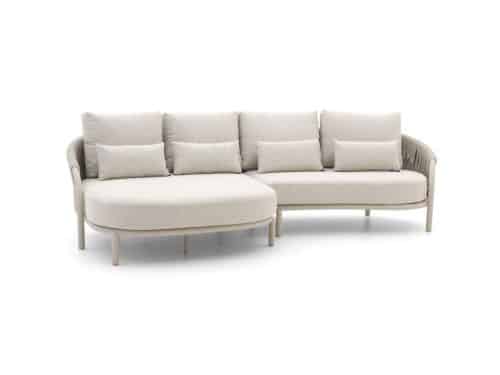 SUNS Feroli chaise longue loungeset 2-delig rechts - Laagste prijsgarantie!