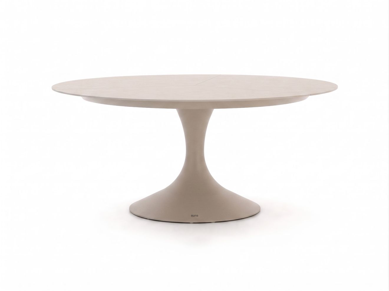 suns nova dining tuintafel ø 170cm (h: 75cm) laagste prijsgarantie!