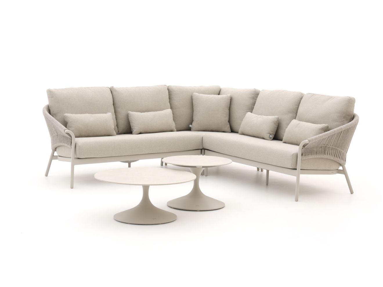 suns santorini/nova hoek loungeset 5 delig laagste prijsgarantie!