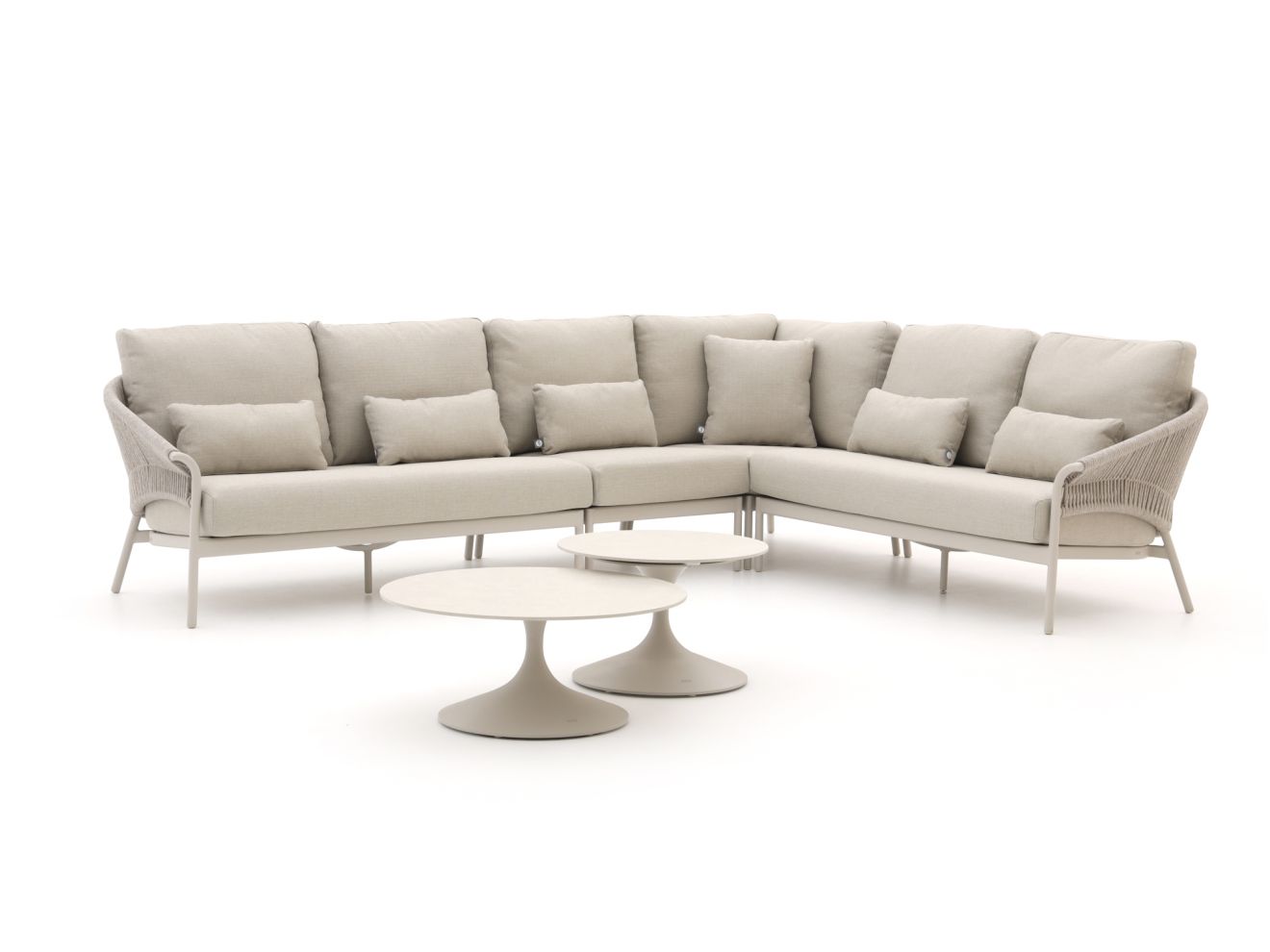 suns santorini/nova hoek loungeset 6 delig laagste prijsgarantie!