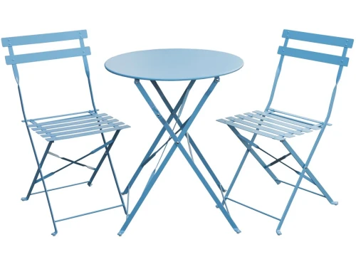 SVITA BERLIN Bistroset - Metalen Zitgroep Balkon Opvouwbare Tafel Stoelen
