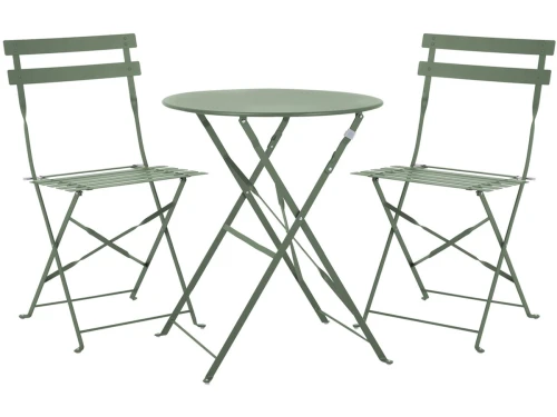 SVITA BERLIN Bistroset - Metalen Zitgroep Balkon Opvouwbare Tafel Stoelen