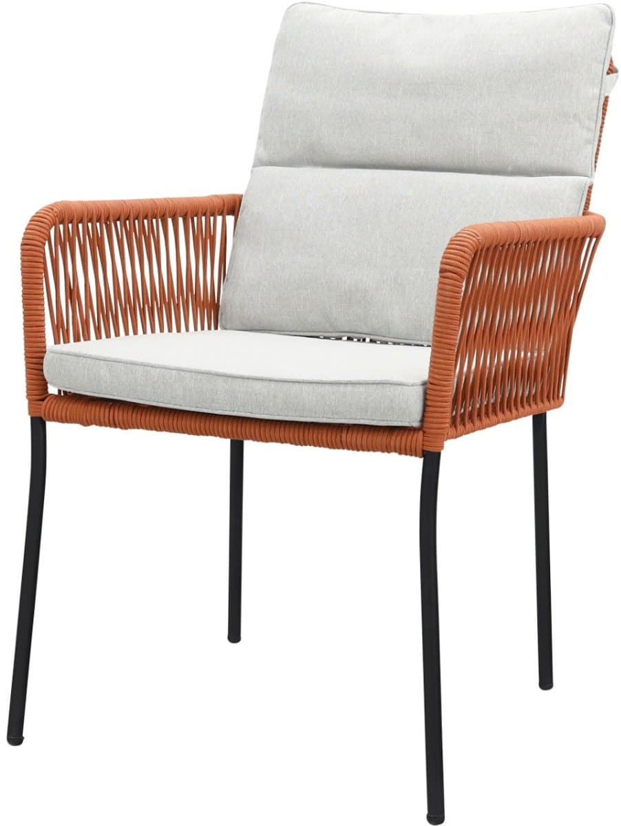 teresa dining rope tuinstoel terra