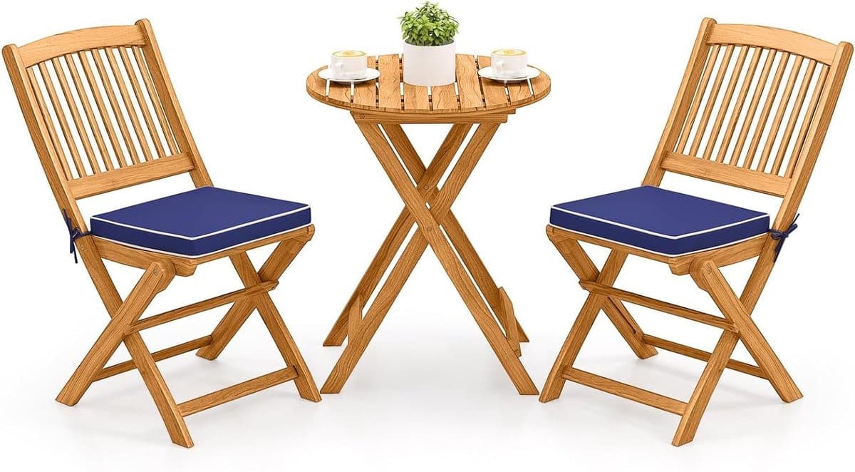 terras bistroset buitenmeubilair set ontspannen buiten opvouwbaar