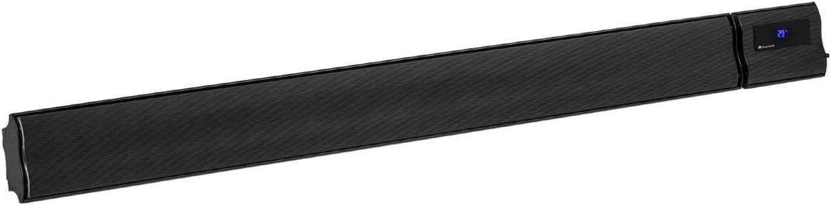 terrasverwarmer met infraroodstraler efficiënte donkerstraler voor buiten met instelbare