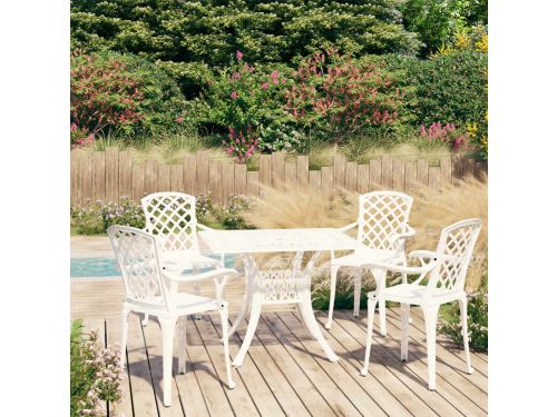 The Living Store Bistroset Gietaluminium - 61 x 60 x