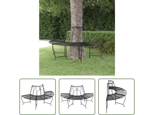 The Living Store Boombank - Metalen Halfrond - 159 x