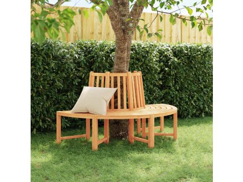 The Living Store Boombank Ronde - Teakhout - 160 x