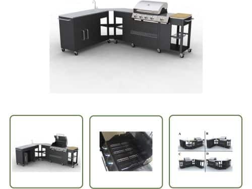 The Living Store Hoekkeuken - Montana - Buitenkeukens - 248