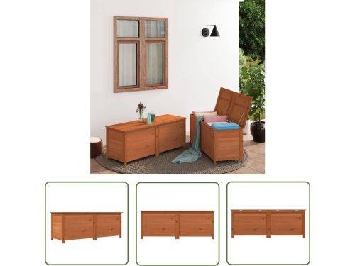 The Living Store Houten Kussenbox - 150 x 50 x