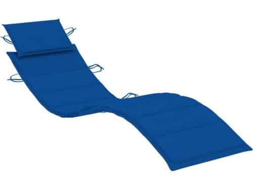 The Living Store Ligbedden 2 st met kussens massief acaciahout