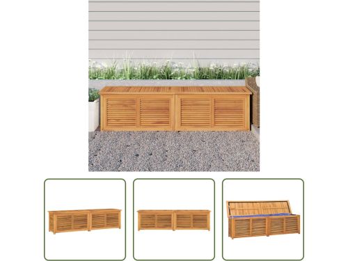 The Living Store Opbergbox Teakhout - 200 x 50 x