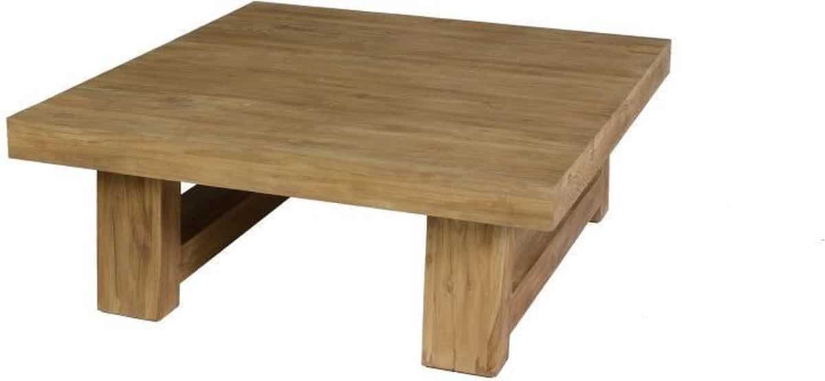 thomas coffee table 110x110x43 cm teak