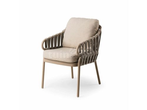 Tierra Outdoor Dining Tuinstoel Nuri Champagne