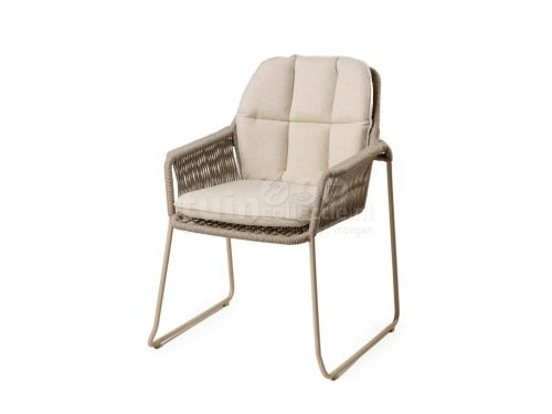 Tierra Outdoor Dining Tuinstoel Rivera Champagne