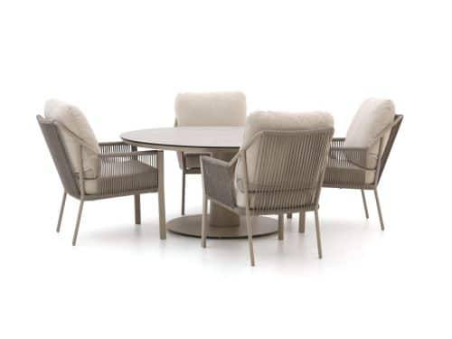 Tierra Outdoor Liv/Moreno low dining tuinset 5-delig - Laagste prijsgarantie!