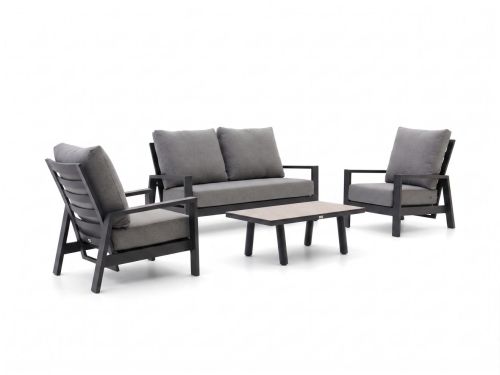 Tierra Outdoor Musone stoel-bank loungeset 4-delig 4-zits verstelbaar - Laagste prijsgarantie!