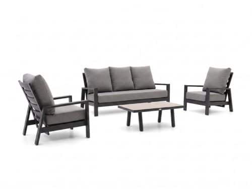 Tierra Outdoor Musone stoel-bank loungeset 4-delig 5-zits verstelbaar - Laagste prijsgarantie!