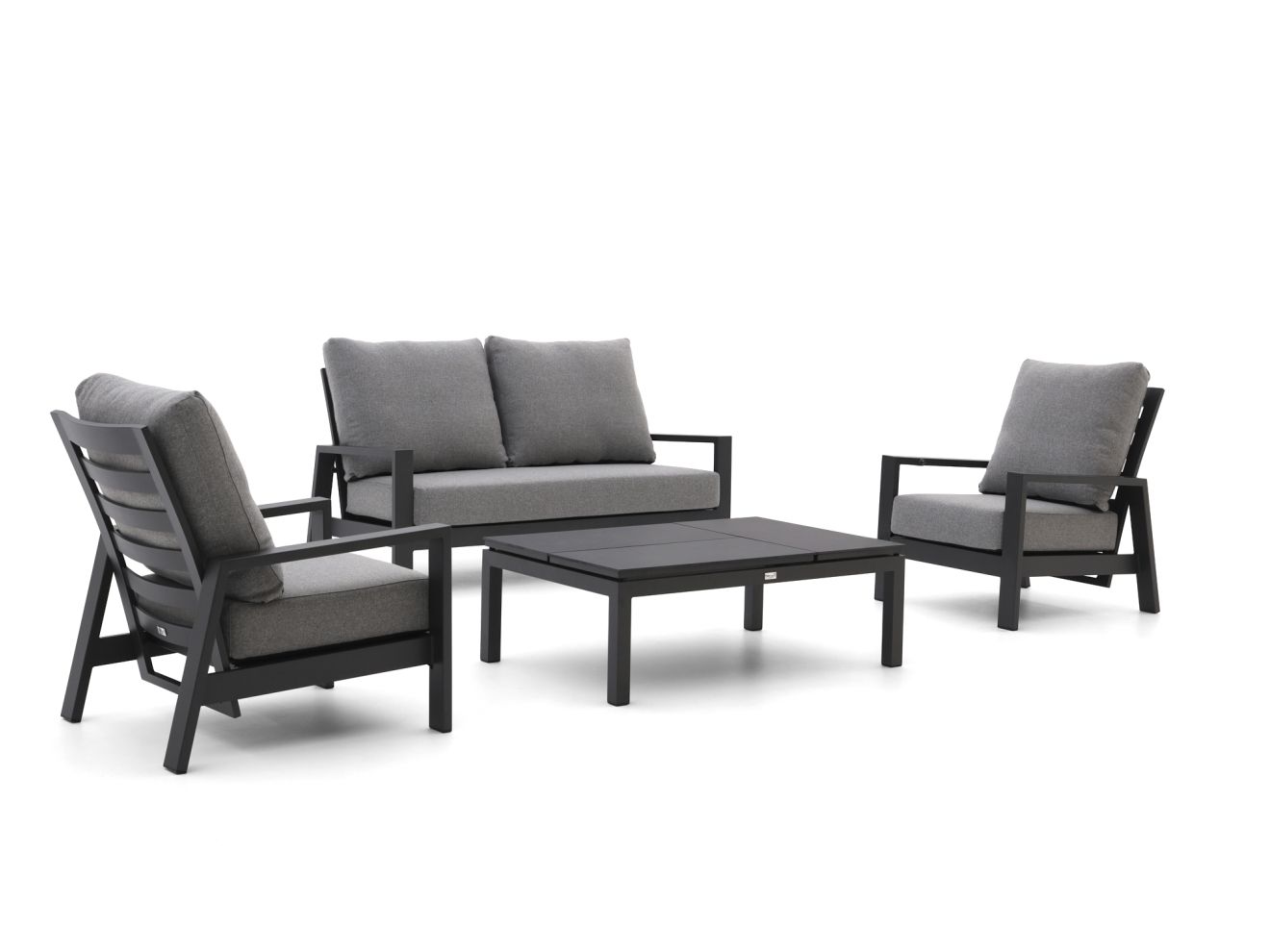 tierra outdoor musone/flip up stoel bank loungeset 4 delig 4 zits verstelbaar laagste prijsgarantie!