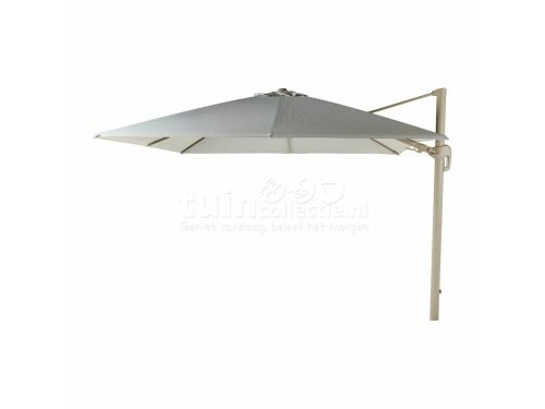 Tierra Outdoor Zweefparasol Duraflex 300x300cm Champagne
