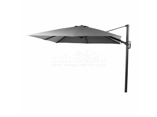 Tierra Outdoor Zweefparasol Duraflex 300x300cm Light Grey