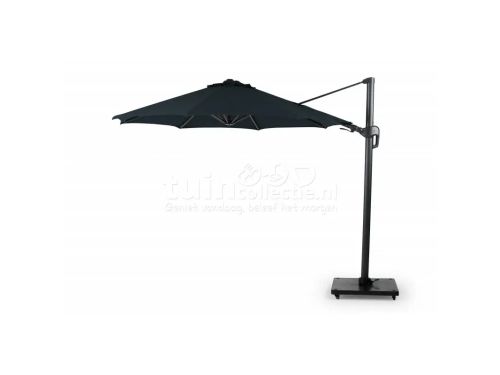 Tierra Outdoor Zweefparasol Duraflex Ø350cm Dark Grey