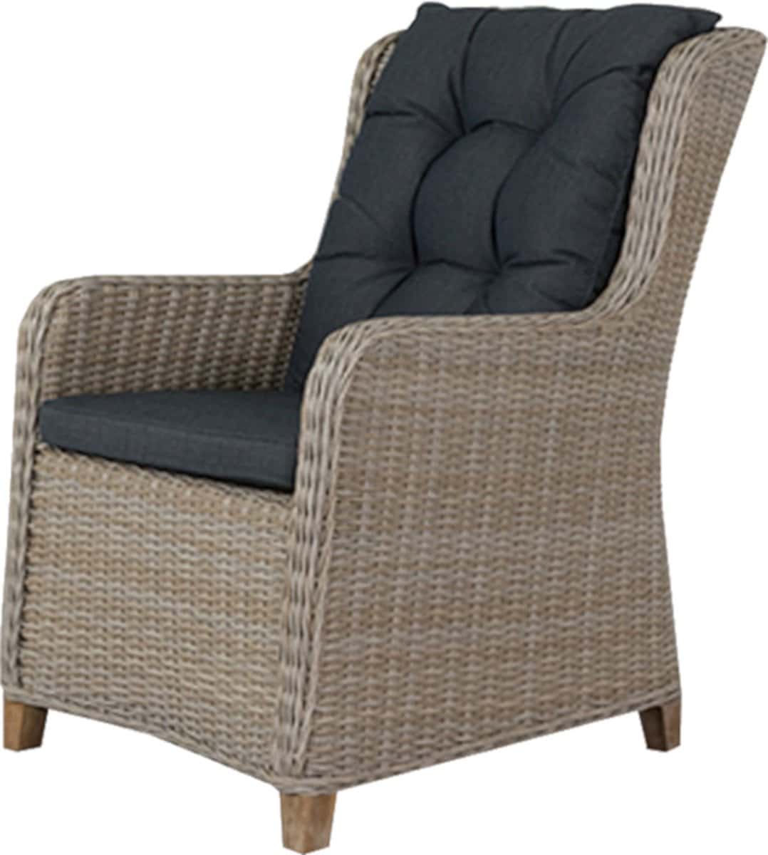 torino dining wicker tuinstoel dessert