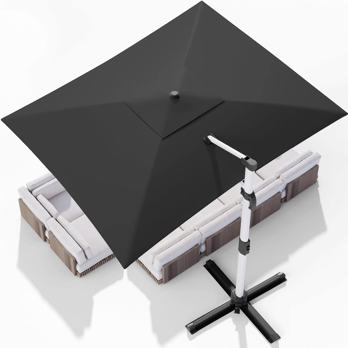 triumph majestic xxl zweefparasol 300 x 400 cm