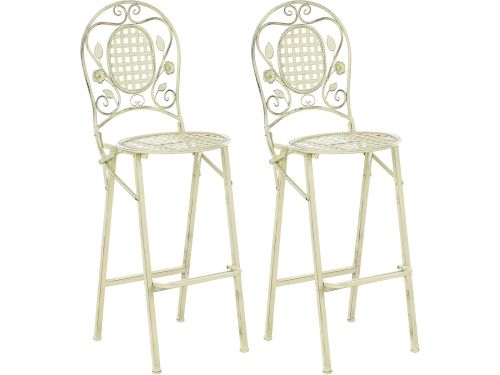 Tuin barkruk set - Barstoelen inklapbaar - Buiten zitten