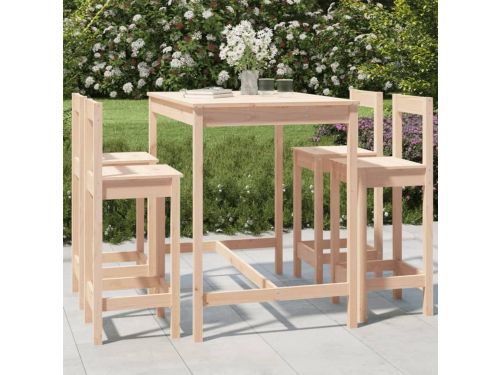 Tuin barset - Zitgroep buiten - Buiten dineren - Massief