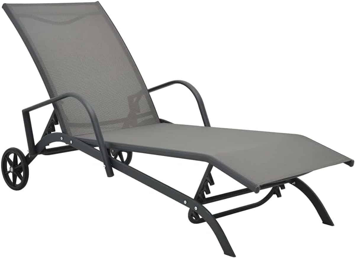 tuin ligbed lounger buitenbed ontspannen in de tuin
